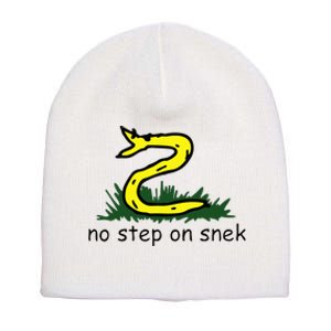 No Step On Short Acrylic Beanie