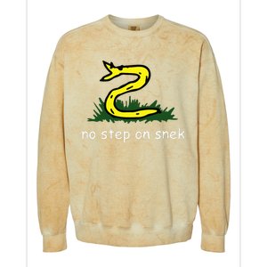 No Step On S.N.E.K Colorblast Crewneck Sweatshirt