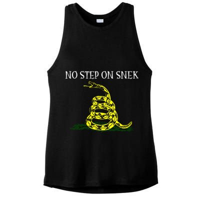 No Step On Snek  Ladies PosiCharge Tri-Blend Wicking Tank