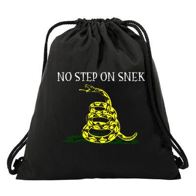 No Step On Snek  Drawstring Bag