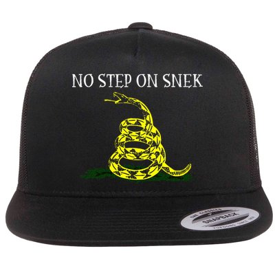 No Step On Snek  Flatbill Hat