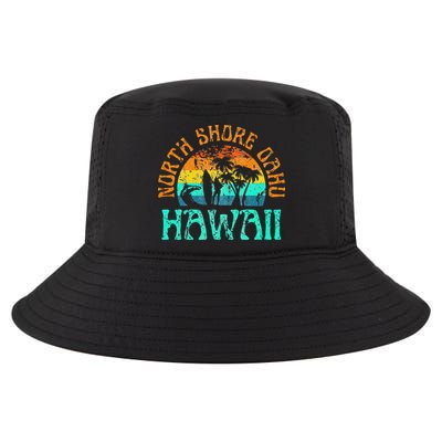 North Shore Oahu Hawaii Surf Beach Surfer Waves Cool Comfort Performance Bucket Hat
