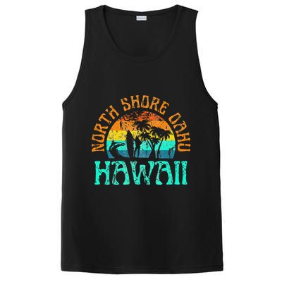 North Shore Oahu Hawaii Surf Beach Surfer Waves PosiCharge Competitor Tank