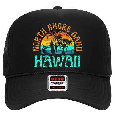 North Shore Oahu Hawaii Surf Beach Surfer Waves Trucker Hat