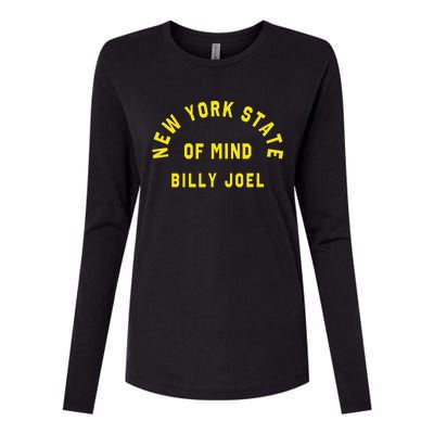 Ny State Of Mind Womens Cotton Relaxed Long Sleeve T-Shirt