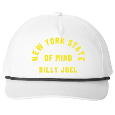 Ny State Of Mind Snapback Five-Panel Rope Hat