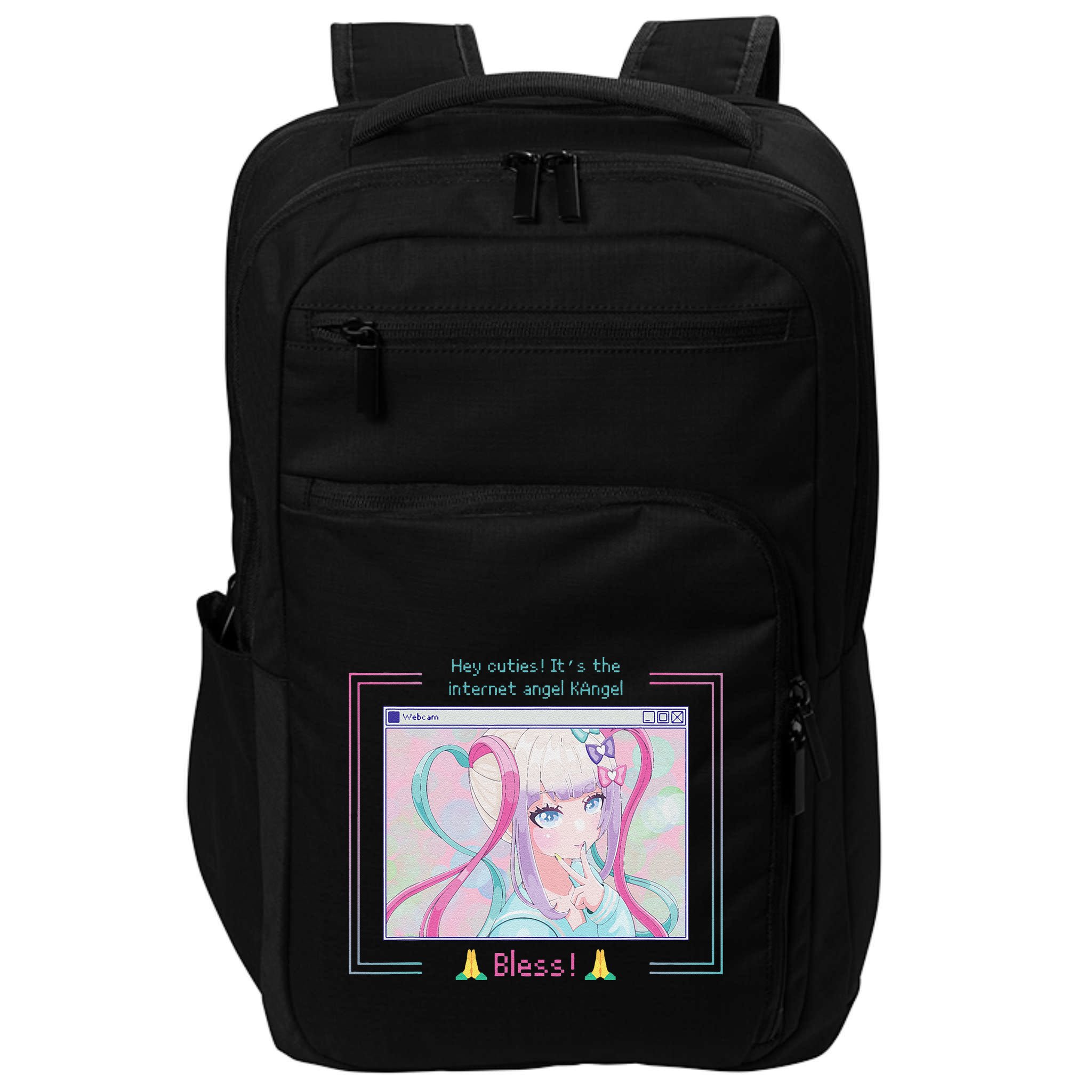 Needy Streamer Overload Kangel Japanese Anime Kawaii Girl Impact Tech Backpack