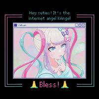 Needy Streamer Overload Kangel Japanese Anime Kawaii Girl Impact Tech Backpack