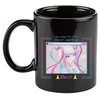 Needy Streamer Overload Kangel Japanese Anime Kawaii Girl 11oz C Handle Ceramic Mug