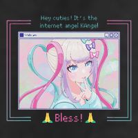 Needy Streamer Overload Kangel Japanese Anime Kawaii Girl 11oz C Handle Ceramic Mug