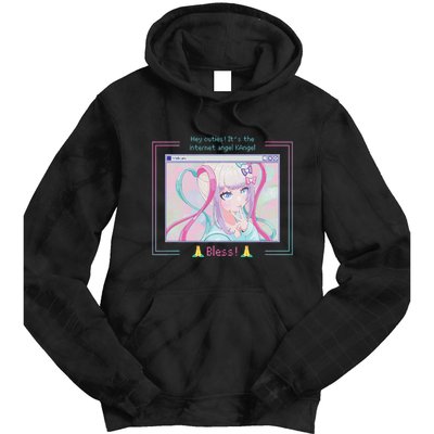 Needy Streamer Overload Kangel Japanese Anime Kawaii Girl Tie Dye Hoodie