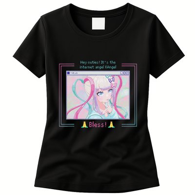 Needy Streamer Overload Kangel Japanese Anime Kawaii Girl Womens T-Shirt