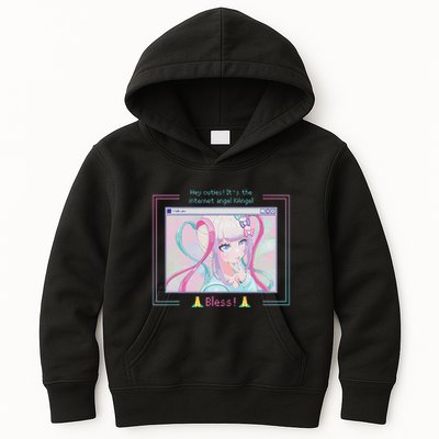 Needy Streamer Overload Kangel Japanese Anime Kawaii Girl Kids Hoodie