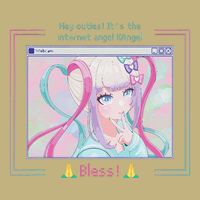 Needy Streamer Overload Kangel Japanese Anime Kawaii Girl Cooling Performance Crew T-Shirt