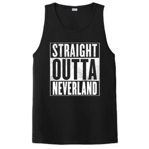 Neverland Straight Outta Neverland Funny Gift PosiCharge Competitor Tank