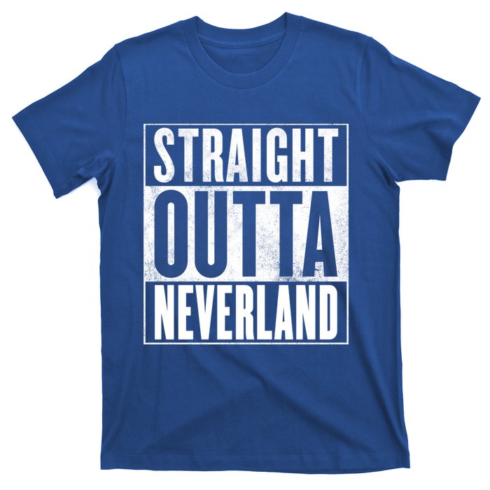 Neverland Straight Outta Neverland Funny Gift T-Shirt