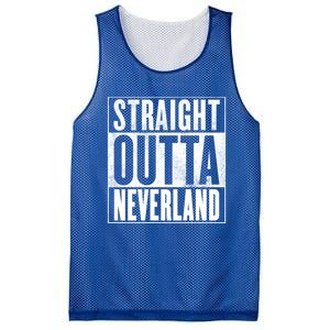 Neverland Straight Outta Neverland Funny Gift Mesh Reversible Basketball Jersey Tank