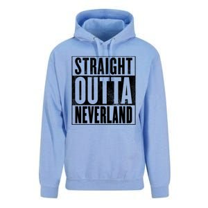 Neverland Straight Outta Neverland Funny Gift Unisex Surf Hoodie