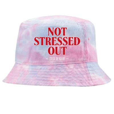 Not Stressed Out Casa De Klub Tie-Dyed Bucket Hat