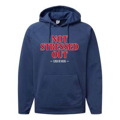 Not Stressed Out Casa De Klub Performance Fleece Hoodie