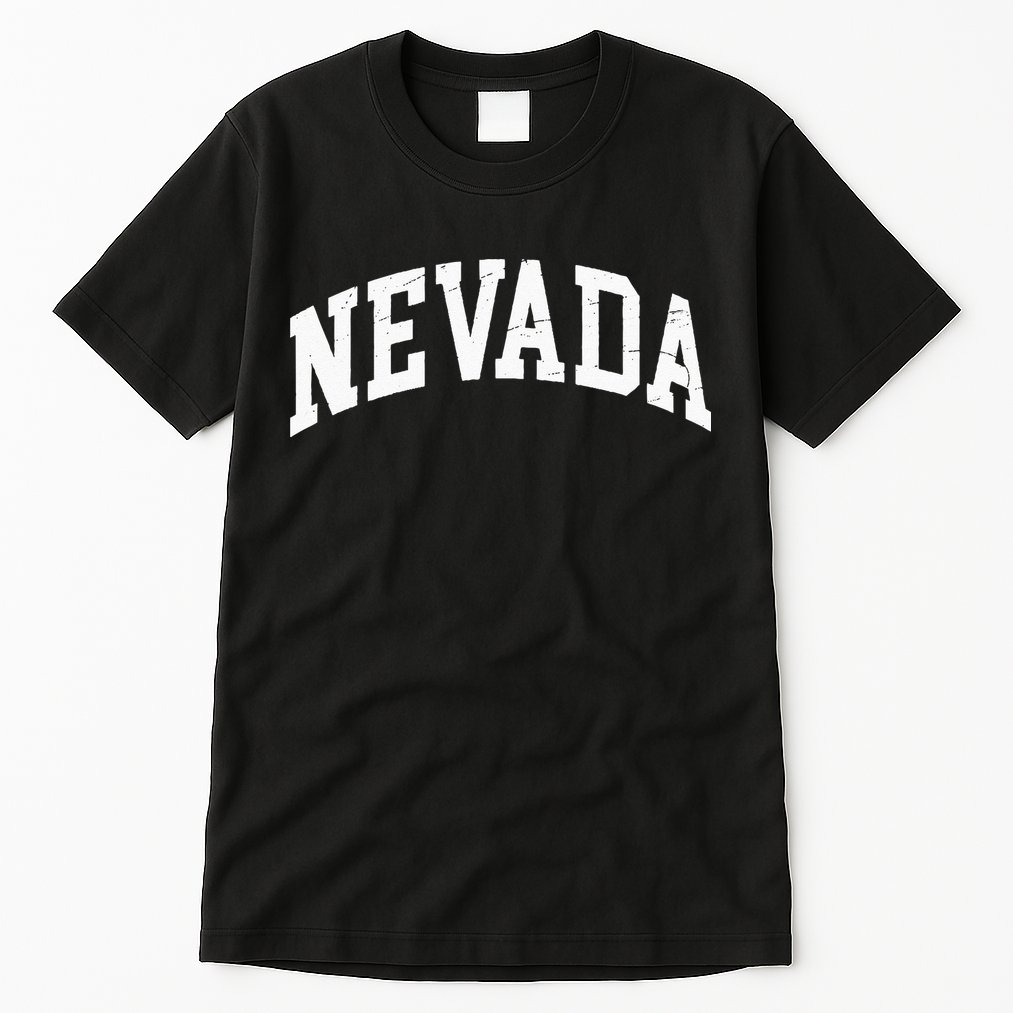 Nevada State Of Nevada Worn Design Classic Tall T-Shirt