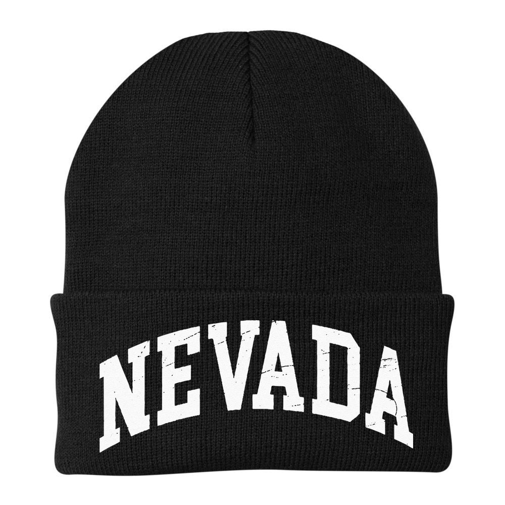 Nevada State Of Nevada Worn Design Classic Beanie