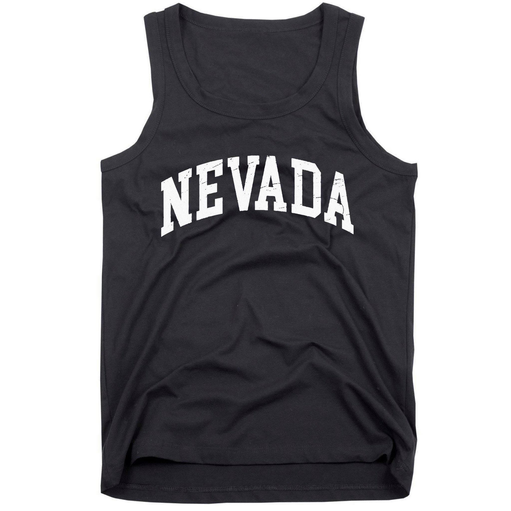 Nevada State Of Nevada Worn Design Classic Tank Top