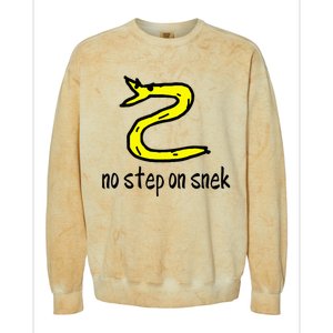 No Step On S.N.E.K Colorblast Crewneck Sweatshirt