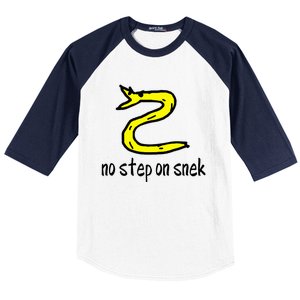 No Step On S.N.E.K Baseball Sleeve Shirt