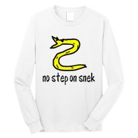 No Step On S.N.E.K Long Sleeve Shirt