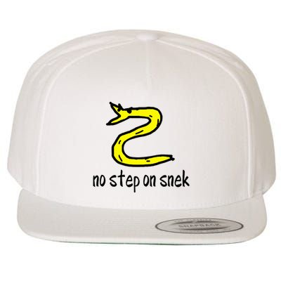 No Step On S.N.E.K Wool Snapback Cap