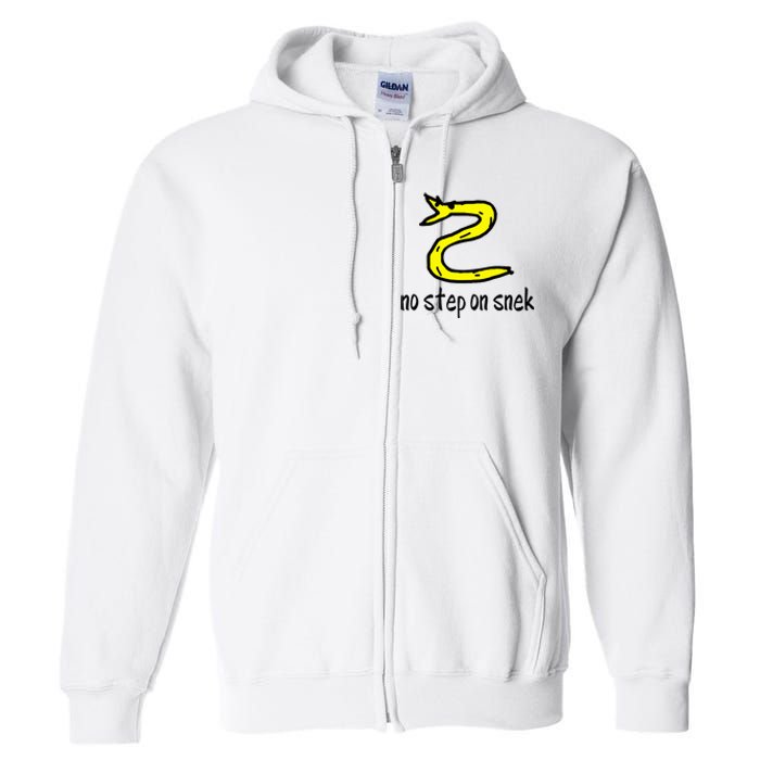 No Step On S.N.E.K Full Zip Hoodie