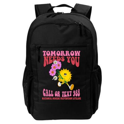 National Suicide Prevention Lifeline Tomorrow Needs You 988 Backpack