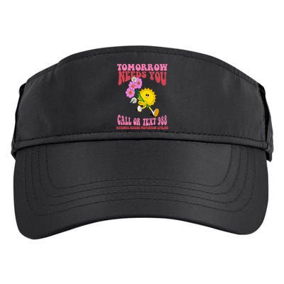 National Suicide Prevention Lifeline Tomorrow Needs You 988 Adult Drive Performance Visor