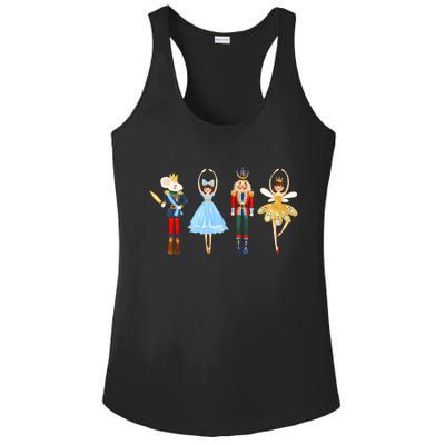 Nutcracker Sugar Plum Fairy Christmas 2022 Gift Ladies PosiCharge Competitor Racerback Tank