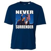 Never Surrender Premium Cooling Performance Crew T-Shirt