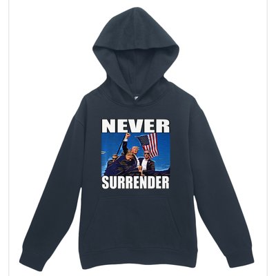 Never Surrender Premium Urban Pullover Hoodie