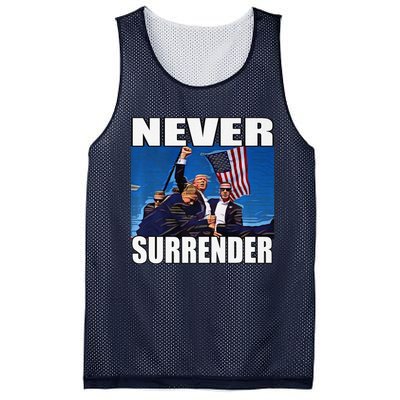 Never Surrender Premium Mesh Reversible Basketball Jersey Tank