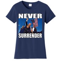 Never Surrender Premium Women's T-Shirt