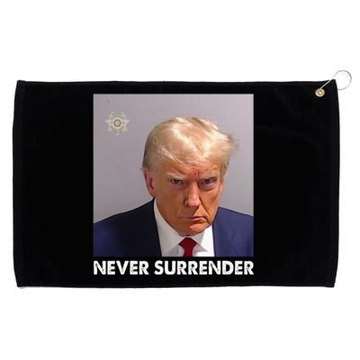 Never Surrender Pro Trump Grommeted Golf Towel