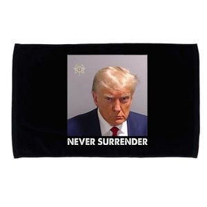 Never Surrender Pro Trump Microfiber Hand Towel