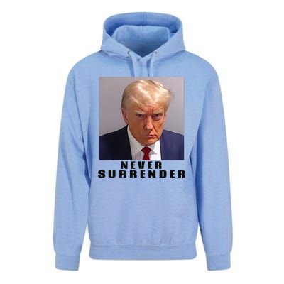 Never Surrender Pro Trump Unisex Surf Hoodie