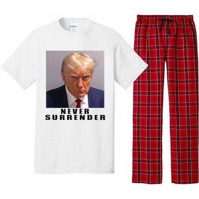 Never Surrender Pro Trump Pajama Set