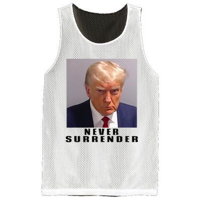 Never Surrender Pro Trump Mesh Reversible Basketball Jersey Tank