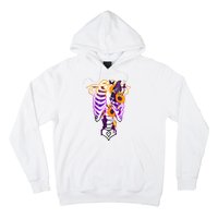 Nonbinary Subtle Pride Ribcage Lgbtq Pride Sunflower Hoodie