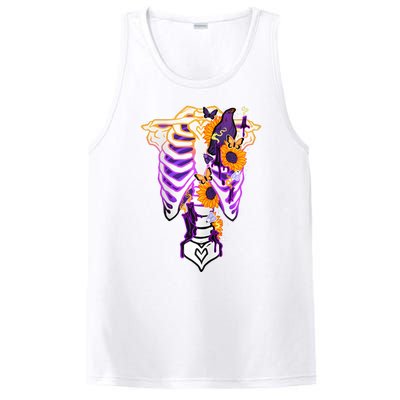 Nonbinary Subtle Pride Ribcage Lgbtq Pride Sunflower PosiCharge Competitor Tank