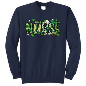 Nurse St Patricks Day Tall Sweatshirt