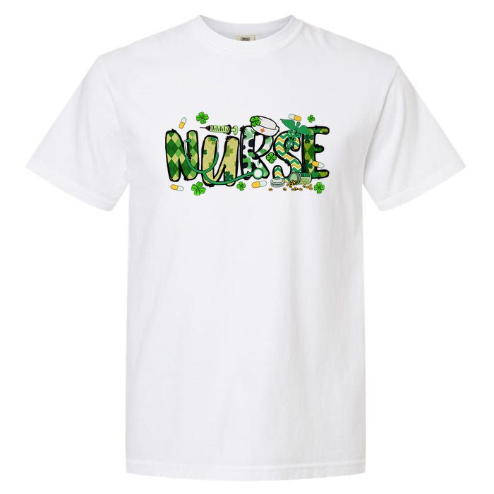 Nurse St Patricks Day Garment-Dyed Heavyweight T-Shirt