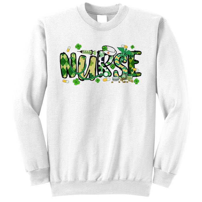 Nurse St Patricks Day Sweatshirt