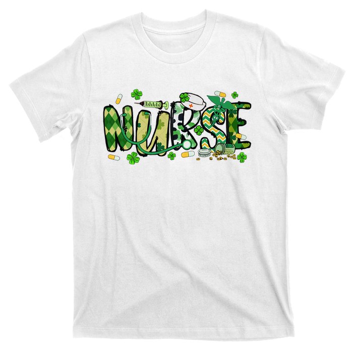 Nurse St Patricks Day T-Shirt